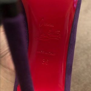 Christian Louboutin Purple So Kate 36